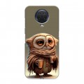 Дизайнерский силиконовый с усиленными углами чехол для Nokia G20 Сова