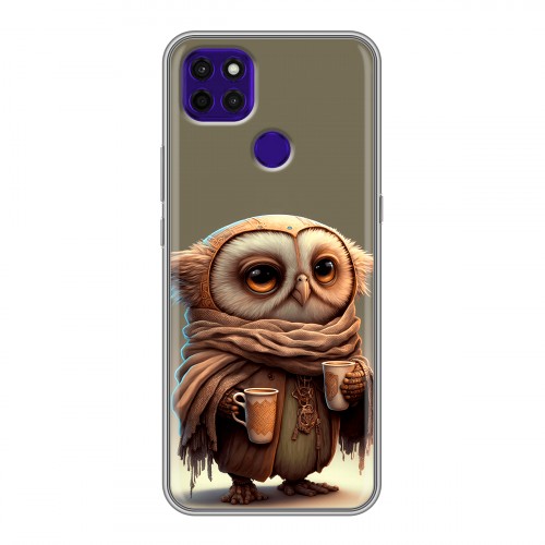 Дизайнерский силиконовый чехол для Lenovo K12 Pro Сова