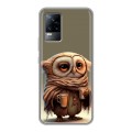 Дизайнерский силиконовый чехол для Vivo V21e Сова