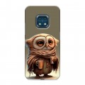 Дизайнерский силиконовый с усиленными углами чехол для Nokia XR20 Сова