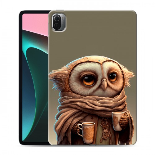 Дизайнерский силиконовый чехол для Xiaomi Pad 5 Сова