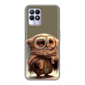 Дизайнерский силиконовый чехол для Realme 8i Сова