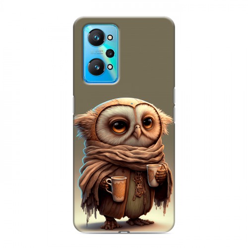 Дизайнерский силиконовый чехол для Realme GT Neo 2 Сова