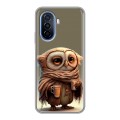 Дизайнерский силиконовый чехол для Huawei Nova Y70 Сова