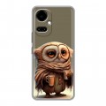 Дизайнерский силиконовый чехол для Tecno Camon 19 Сова