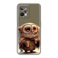 Дизайнерский силиконовый чехол для Realme C31 Сова