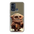 Дизайнерский силиконовый чехол для Itel Vision 3 Сова