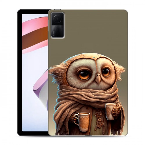 Дизайнерский силиконовый чехол для Xiaomi RedMi Pad Сова