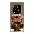 Дизайнерский силиконовый чехол для Tecno Phantom X2 Pro Сова