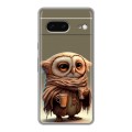 Дизайнерский силиконовый чехол для Google Pixel 7 Сова