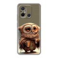 Дизайнерский силиконовый чехол для Xiaomi RedMi 12C Сова