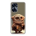 Дизайнерский силиконовый чехол для Realme C55 Сова