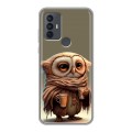 Дизайнерский силиконовый чехол для TCL 30E Сова