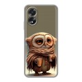 Дизайнерский силиконовый чехол для OPPO A38 4G Сова