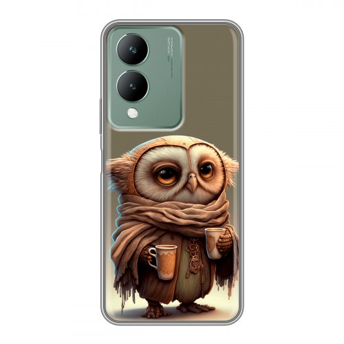Дизайнерский силиконовый чехол для Vivo Y17s Сова