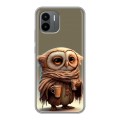 Дизайнерский силиконовый чехол для Xiaomi Redmi A2 Сова