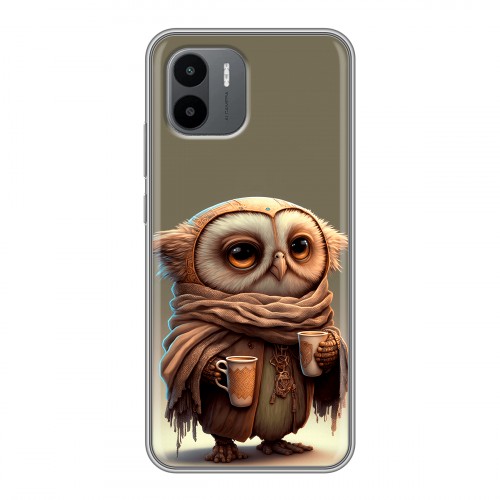Дизайнерский силиконовый чехол для Xiaomi Redmi A2 Сова