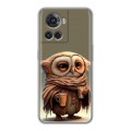 Дизайнерский силиконовый чехол для OnePlus Ace Сова
