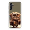 Дизайнерский силиконовый чехол для Samsung Galaxy M55 Сова