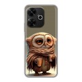 Дизайнерский силиконовый чехол для RedMi 13 4G Сова