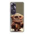 Дизайнерский силиконовый чехол для OPPO A60 Сова