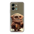 Дизайнерский силиконовый чехол для Vivo Y28 Сова