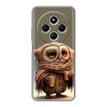 Дизайнерский силиконовый чехол для Redmi 14C Сова