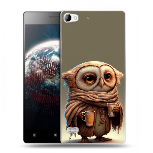 Дизайнерский пластиковый чехол для Lenovo Vibe X2 Сова