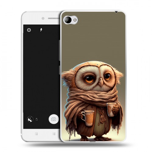 Дизайнерский пластиковый чехол для Lenovo S90 Сова