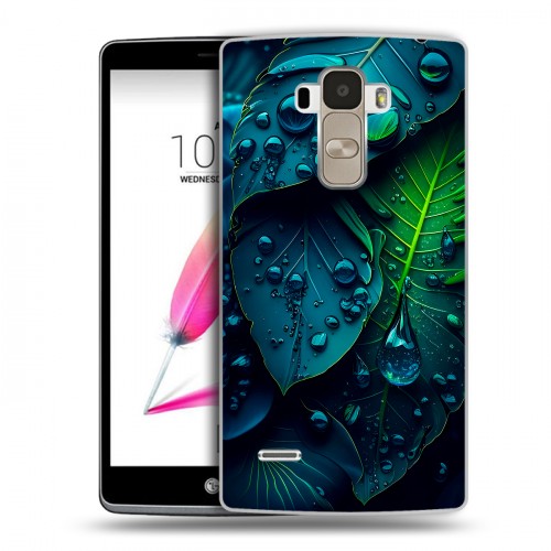 Дизайнерский пластиковый чехол для LG G4 Stylus Листья