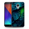 Дизайнерский пластиковый чехол для Meizu MX5 Листья
