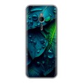 Дизайнерский силиконовый чехол для Nokia 230 Листья