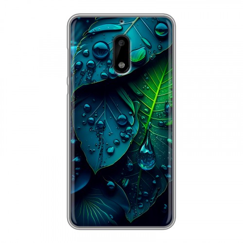 Дизайнерский пластиковый чехол для Nokia 6 Листья