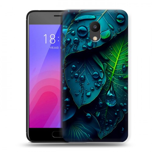 Дизайнерский пластиковый чехол для Meizu M6 Листья