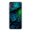Дизайнерский силиконовый чехол для Samsung Galaxy A51 Листья