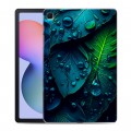 Дизайнерский силиконовый чехол для Samsung Galaxy Tab S6 Lite Листья