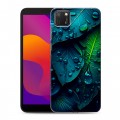 Дизайнерский силиконовый чехол для Huawei Honor 9S Листья
