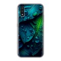 Дизайнерский силиконовый чехол для Samsung Galaxy M01 Листья