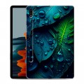 Дизайнерский силиконовый чехол для Samsung Galaxy Tab S7 Листья