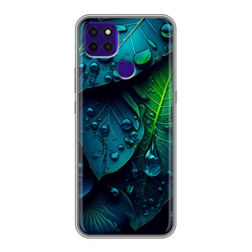 Дизайнерский силиконовый чехол для Lenovo K12 Pro Листья