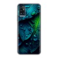 Дизайнерский силиконовый чехол для ZTE Blade A71 Листья
