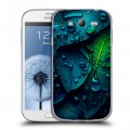 Дизайнерский пластиковый чехол для Samsung Galaxy Grand Листья