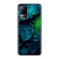 Дизайнерский силиконовый чехол для Vivo V21e Листья
