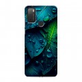 Дизайнерский силиконовый чехол для Alcatel 3L (2021) Листья