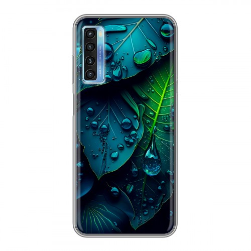 Дизайнерский силиконовый чехол для TCL 20L Листья