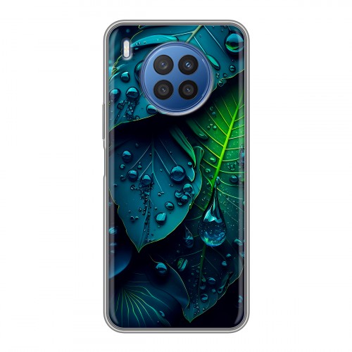 Дизайнерский силиконовый чехол для Huawei Nova 8i Листья
