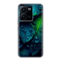 Дизайнерский силиконовый чехол для Vivo Y35 Листья
