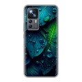 Дизайнерский силиконовый чехол для Xiaomi 12T Листья