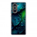 Дизайнерский силиконовый с усиленными углами чехол для Huawei Nova 10 Листья