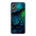 Дизайнерский силиконовый чехол для OPPO A17 Листья